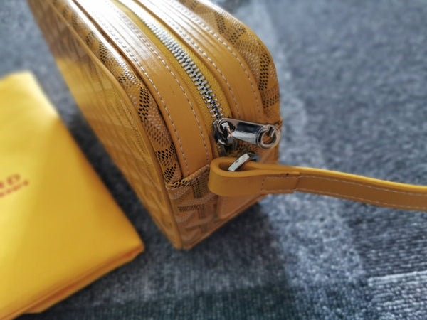 BORSA CAP-VERT PM 23X8X14CM TELA GIALLA