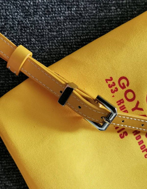 BORSA CAP-VERT PM 23X8X14CM TELA GIALLA