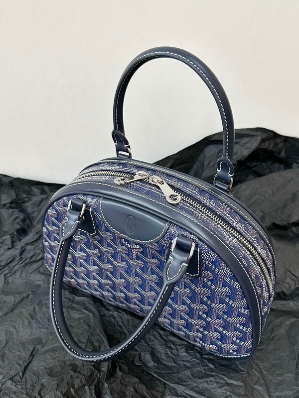 GOYA BOWLING BALL SMALL NAVY BLUE CANVAS