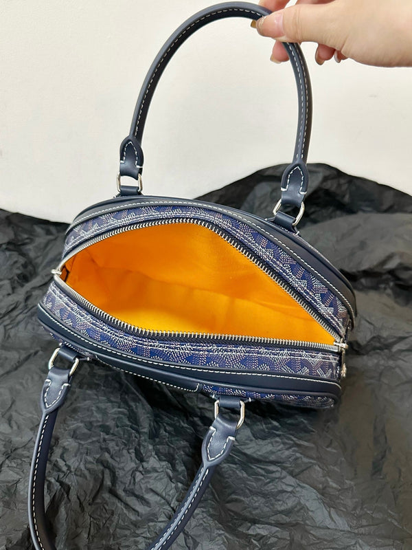 GOYA BOWLING BALL SMALL NAVY BLUE CANVAS