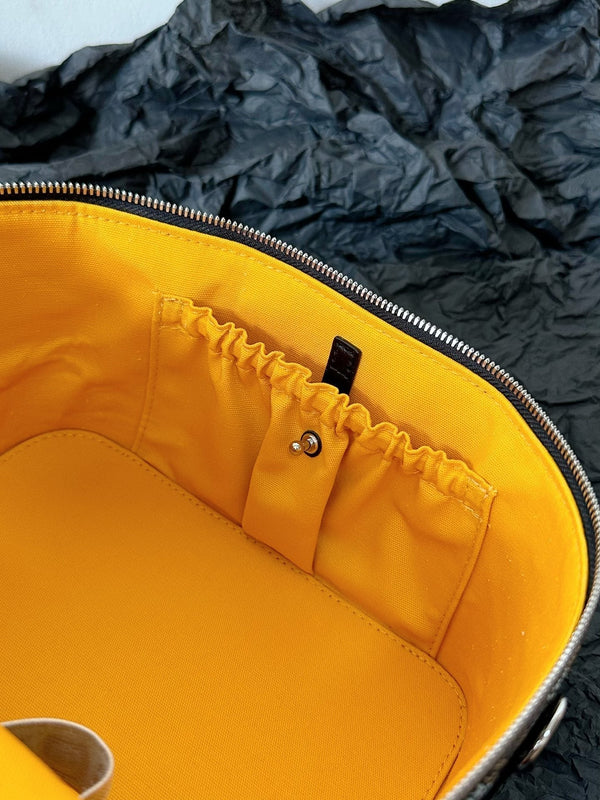 GOYA MAKEUP BOX BAG 20CM BLACK CANVAS