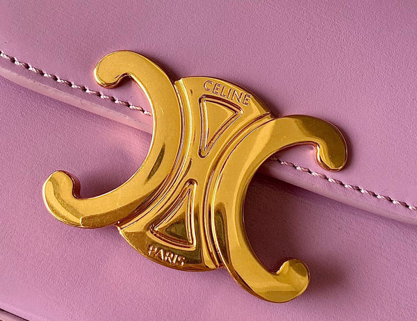 TEEN TRIOMPHE 11CM PELLE DI VITELLO VIOLA