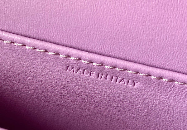 TEEN TRIOMPHE 11CM PELLE DI VITELLO VIOLA