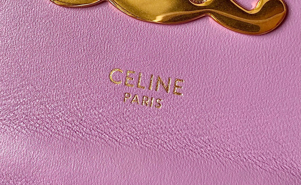 TEEN TRIOMPHE 11CM PELLE DI VITELLO VIOLA