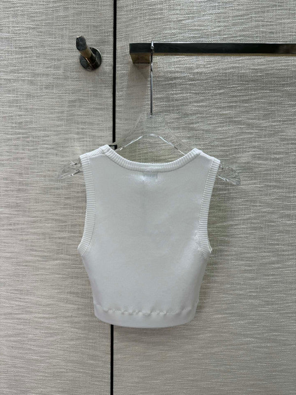 Loew Cropped Anagram Tank Top