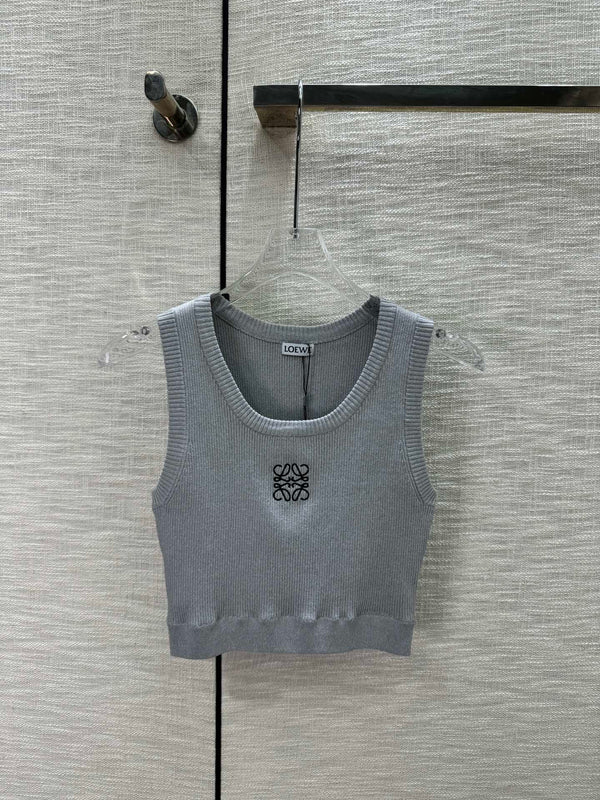 Loew Cropped Anagram Tank Top