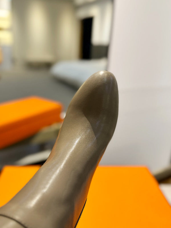 HM Story 85 Boot Beige Light Brown Cowhide 961671