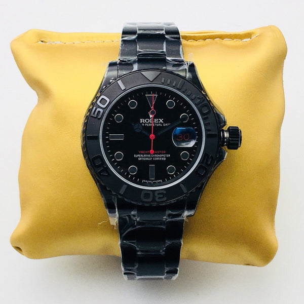 YACHT-MASTER 40 BLACK PVD RED TASTE