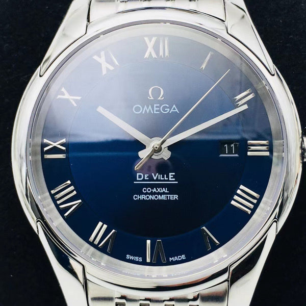 DEVILLE HOUR VISION CO-AXIAL STAINLESS STEEL BLUE DIAL
