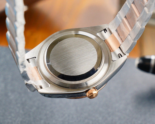 DATEJUST 41MM SMOOTH BEZEL WIMBLEDON DIAL