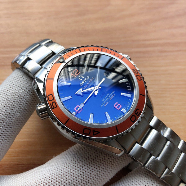 SEMASTER PLANET OCEAN 600 STAINLESS STEEL ORANGE