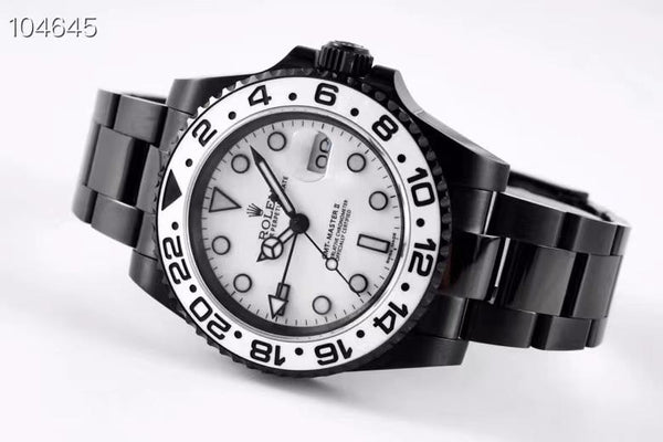 GMT-MASTER II BLACK WHITE DIAL