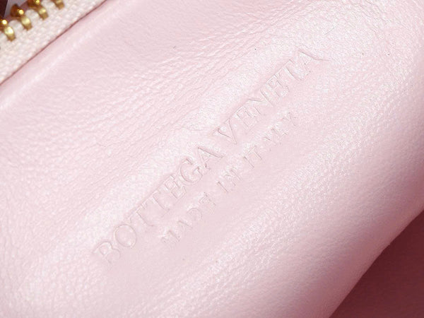 BV Mini Jodie 28cm in Soft Pink Sheepskin