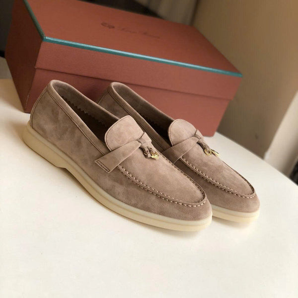 LP Summer Walk Loafer in Light Brown Suede