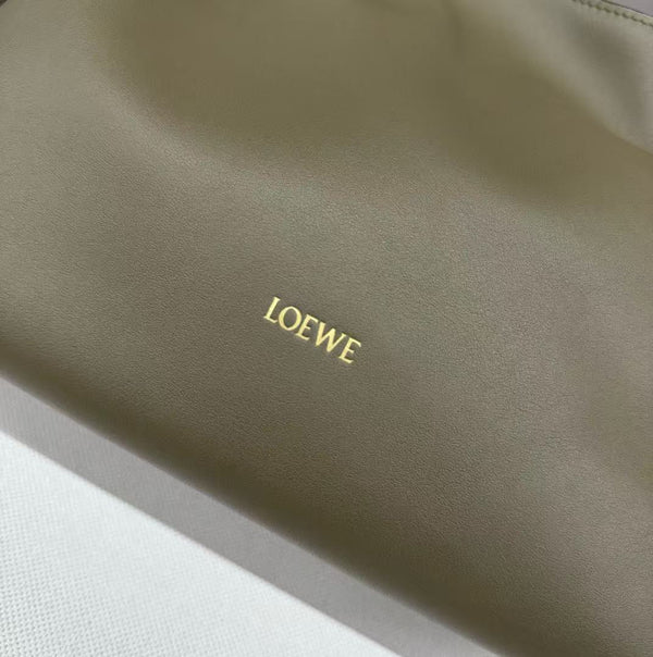 Loewe Flamenco Lucky Bag 30 Eucalyptus Olive Green Nappa Lambskin