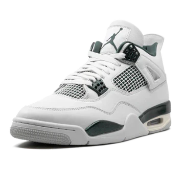 Nike Air Jordan 4 Retro Oxidized Green White Leather