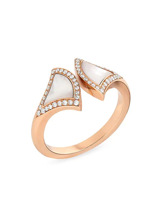 ANELLO APERTO CON DIAMANTI DREAM MOP