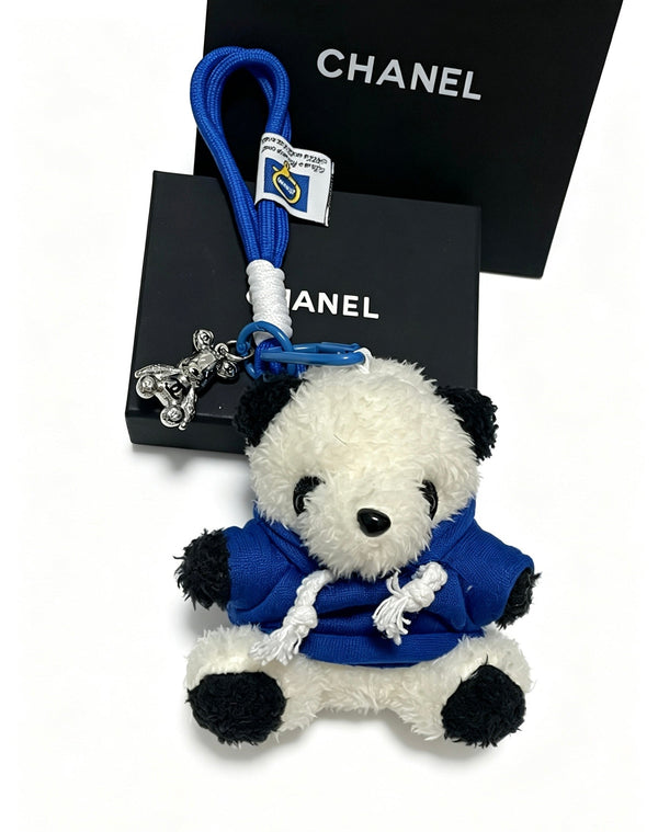 CC White Blue Bear Charm