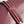 Borsa a tracolla BV Liberta con fibbia 30 cm in pelle di vacchetta rosso Barolo