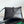 BV Liberta Crossbody Bag Buckle 30cm Black Cowhide