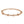 NUTS AND BOLTS PINK GOLD BRACELET