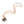 CLOVER GOLD DARK MOP BIG CLOVER NECKLACE