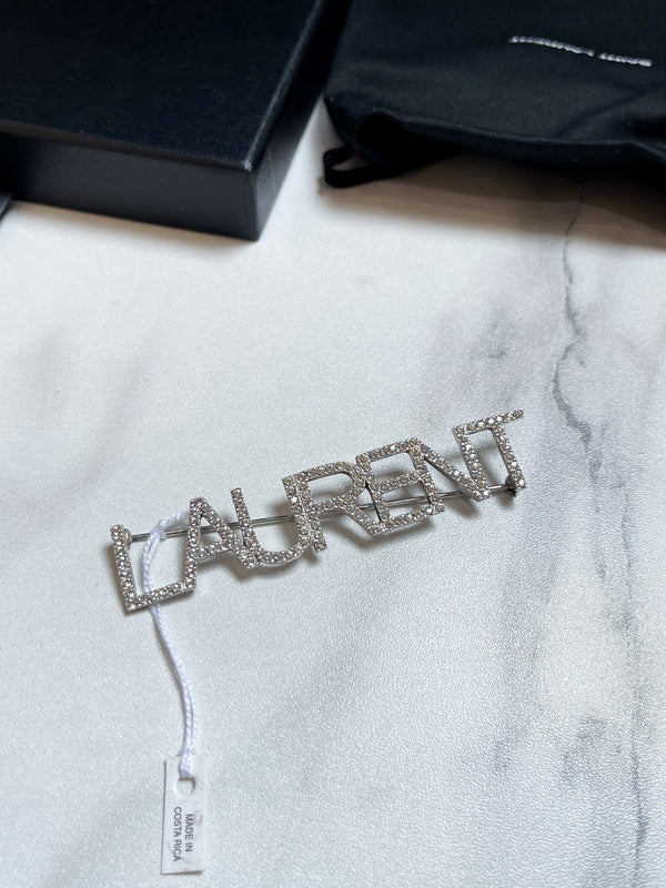 YSL Brooch Silver 170544