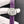 BALLON BLANC DE CARTIER QUARZO CASSA IN ACCIAIO PELLE VIOLA 