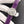 BALLON BLANC DE CARTIER QUARZO CASSA IN ACCIAIO PELLE VIOLA 