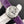 BALLON BLANC DE CARTIER QUARZO CASSA IN ACCIAIO PELLE VIOLA 
