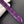 BALLON BLANC DE CARTIER QUARZO CASSA IN ACCIAIO PELLE VIOLA 