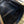 DETACHABLE CARO ROUND COIN PURSE BLACK CANNAGE CALFSKIN