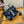 VANITY PM 19 CM NERO BIANCO MONOGRAMMA PELLE STAMPATA 
