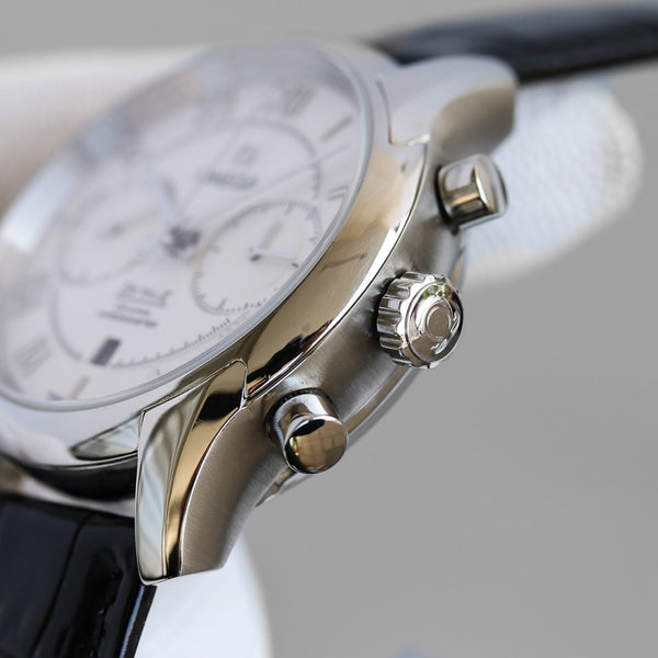 DE VILLE CO-AXIAL 42MM CHRONOGRAPH STEEL CASE