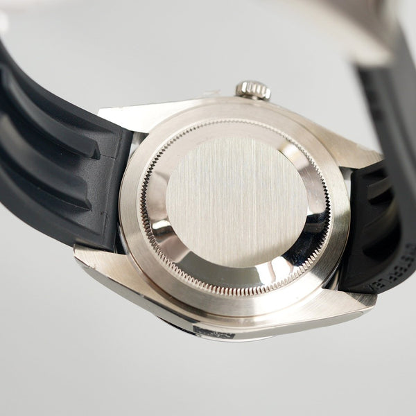 DATEJUST II 41MM STAINLESS STEEL BLUE DIAL RUBBER STRAP