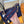 SURENE MM 36CM MONOGRAMMA BLU PELLE DI VITELLO GRANULATA