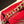 19 FLAP BAG 26 RED GOATSKIN
