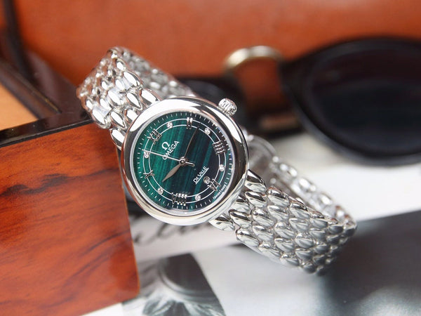 DEVILLE LADYMATIC 29MM ACCIAIO QUADRANTE BLU 