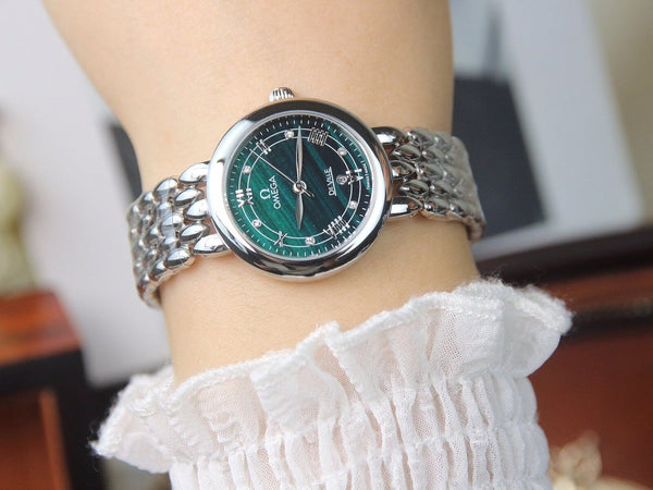 DEVILLE LADYMATIC 29MM ACCIAIO QUADRANTE BLU 