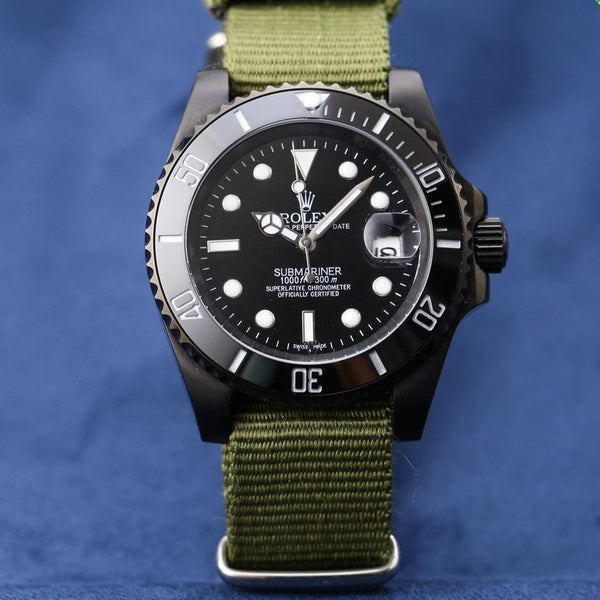 SUBMARINER DATE 40 LUNETTA IN CERAMICA TESSILE 