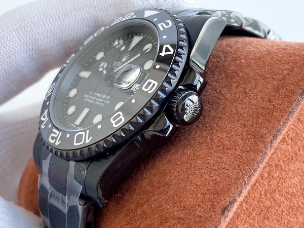 GMT-MASTER II CUSTOM ALL BLACK 