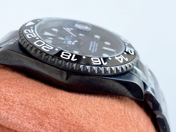 GMT-MASTER II CUSTOM ALL BLACK 