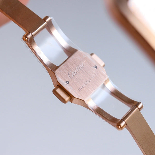 SANTOS LADY 35,1 MM ORO ROSA 