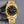 DATEJUST 41MM GOLD SMOOTH BEZEL DIAMOND NUMERALS