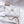 19 FLAP BAG 30CM WHITE QUILTED
