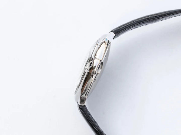 BALLON BLEU 42MM PELLE NERA 
