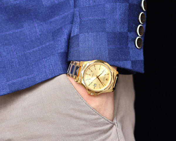CELLINI DATE 42MM GOLD CASE