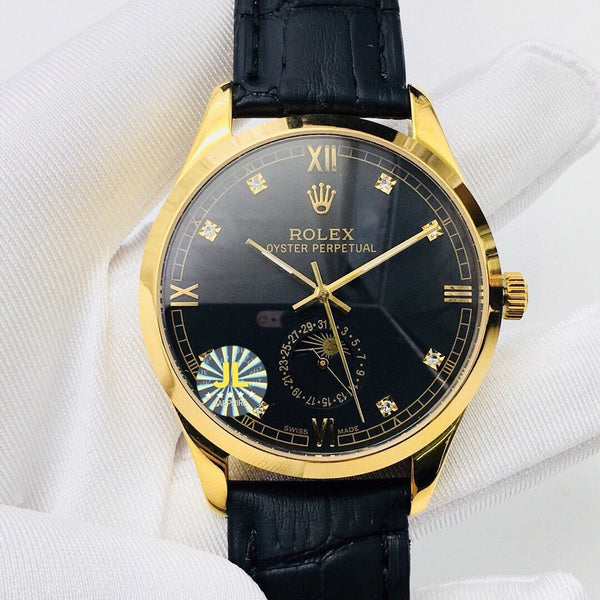 OYSTER PERPETUAL 41 MOONPHASE GOLD CASE