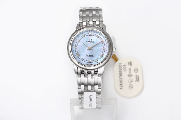 DEVILLE PRESTIGE 27MM ACCIAIO QUADRANTE BLU GHIACCIO 