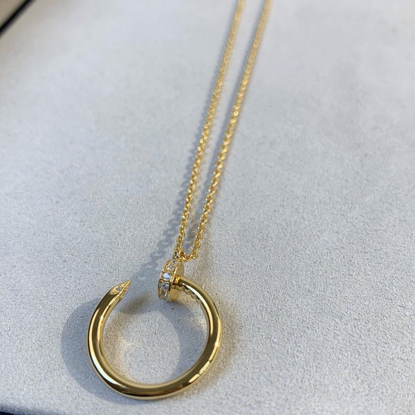 JUSTE NECKLACE 2.2MM GOLD DIAMONDS